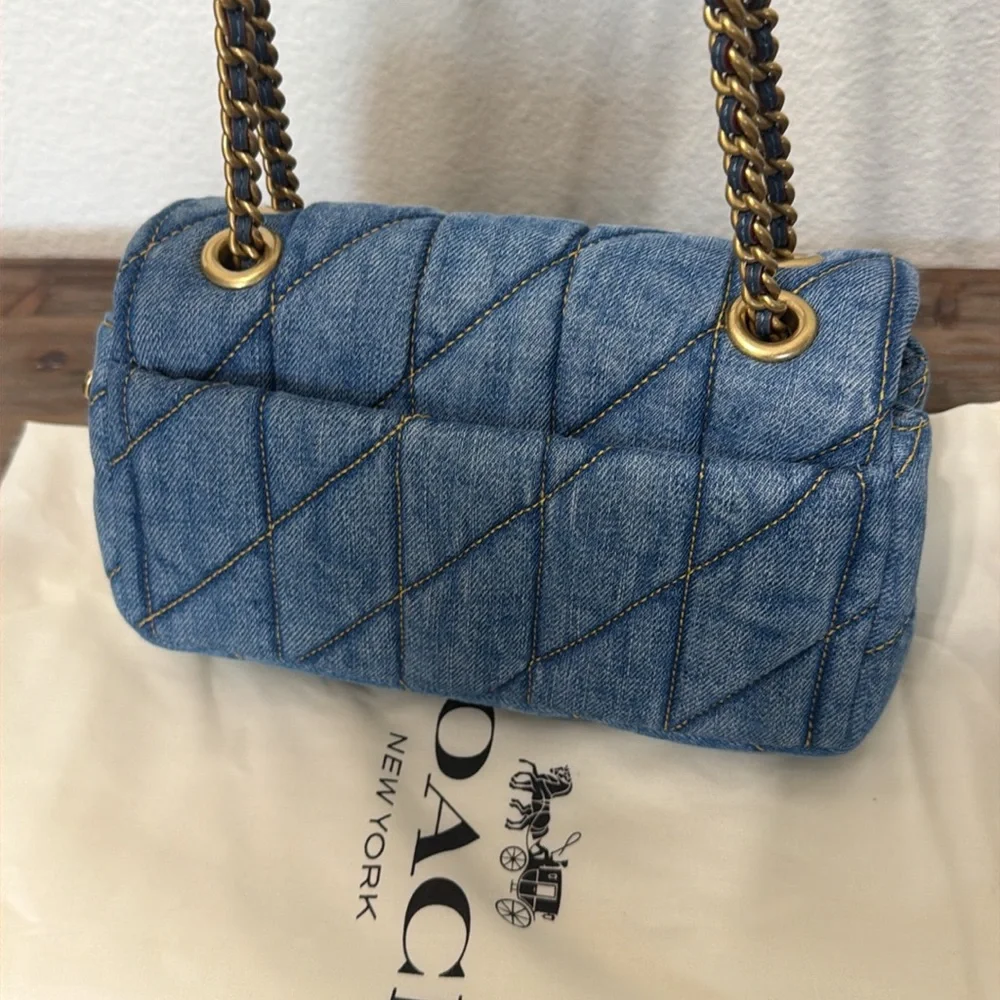 Coach Tabby 20 Quilted Denim